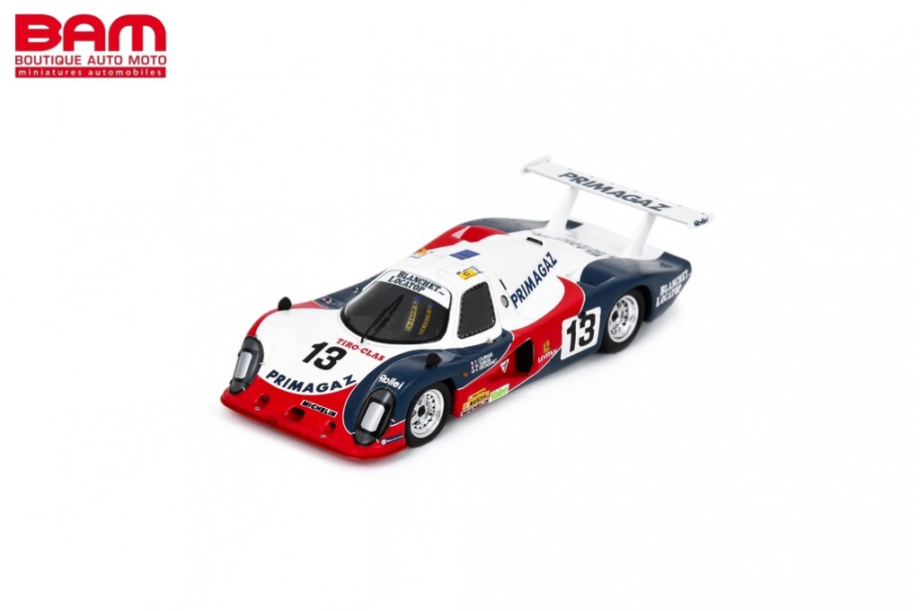 SPARK S9500 COUGAR C01 B N°13 24H Le Mans 1983 Y. Courage