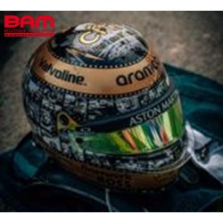 SPARK 5HF176 CASQUE Fernando Alonso - Aston Martin Aramco F1 Team - GP Mexique 2024 1/5