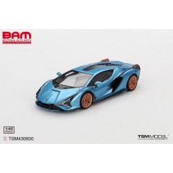 TOP SPEED TSM430830 LAMBORGHINI Sian FKP 37 Blue Aegir 2022 (1/43)