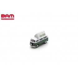 SCHUCO 87U00069 VW T2 Campingbus Vert/Blanc (1/87)