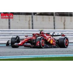 LOOKSMART LS18F1071 FERRARI SF-24 N°55 2ème GP Abu Dhabi 2024 Carlos Sainz (1/18)