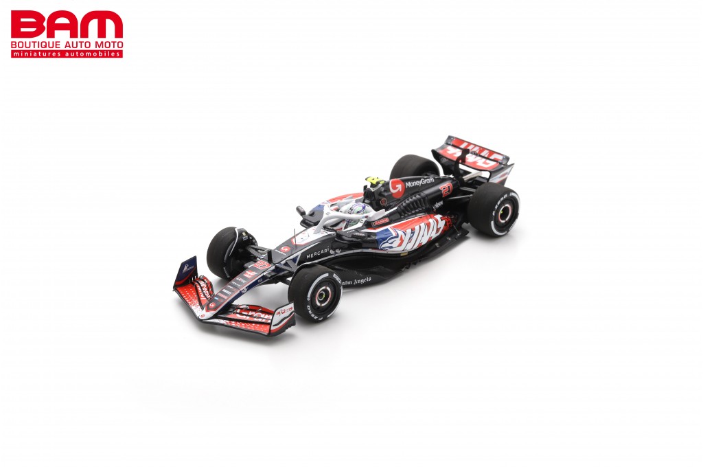 SPARK S9557 HAAS VF-24 N°27 MoneyGram Haas F1 Team 8ème GP US 2024
