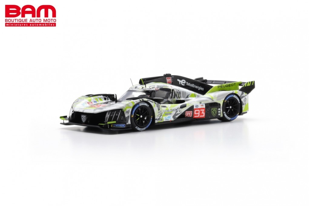 Spark 1/43 Peugeot 9X8 Total Energies 2023 Le Mans 24H 8Th Place #93 P. Di Resta for sale online | UK