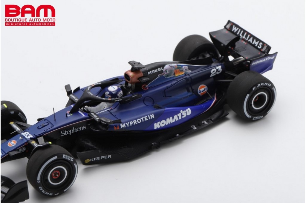 スパーク 1/43 ウィリアムズ FW46アルボン2024モナコ9位 2024 Williams Racing FW46 #23 Alex Albon – Monaco GP 1:43
