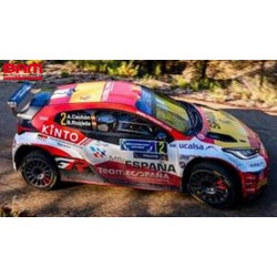 SPARK S6865 TOYOTA GR Yaris Rally 2 N°2 Teo Martin Motorsport Vainqueur Rallye FIA Motorsport Games 2024 (1/43)