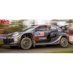 SPARK S6877 TOYOTA GR Yaris Rally1 HYBRID N°17 TOYOTA GAZOO Racing WRT Vainqueur Rallye Finlande 2024 (1/43)
