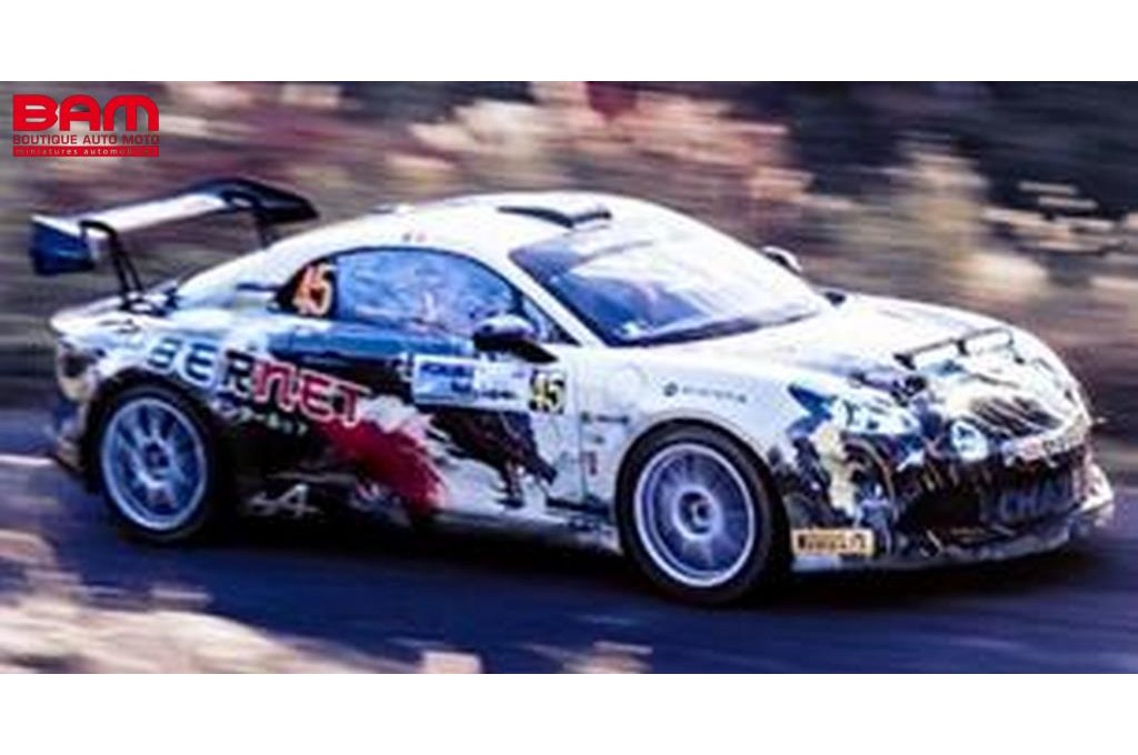 Modèle Réduit Alpine A110 Rally Rgt N°63 Chazel Technologie Course Rallye Monte Carlo 2023