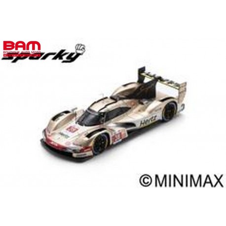 SPARK Y400 PORSCHE 963 N°38 HERTZ TEAM JOTA 9ème 24H Le Mans 2024 O. Rasmussen - J. Button - P. Hanson (1/64)