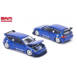 POP RACE PR640127 PANDEM Civic EG6 v1.5 Metallic Blue 1/64