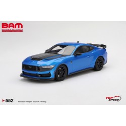 TOP SPEED TS0552 FORD Mustang Dark Horse Grabber Blue 2024 1/18