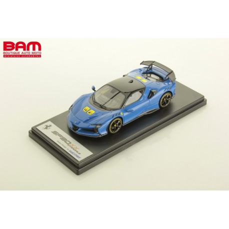 BBR 1/43 FERRARI Sf90 Xx Stradale Azzurro Dino Bbrc285G Mini Voiture