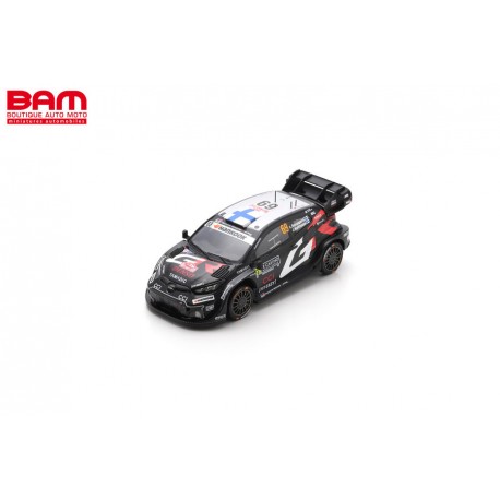 SPARK S6890 TOYOTA GR Yaris Rally1 N°69 TOYOTA GAZOO Racing WRT 4ème Rallye Monte Carlo 2025 K. Rovanperä - J. Halttunen 1/43