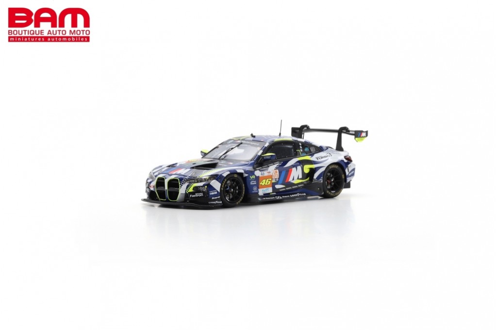 Modèle Réduit Spark 1/43 BMW M4 GT3 #46 Team WRT - 24H Le Mans 2024, Neuf