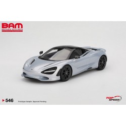 TOP SPEED TS0546 MCLAREN 750S Ice Silver 2023 1/18