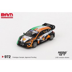 MINI GT MGT00972-L HYUNDAI I20 N Rally1 N°11 Rallye Croatie 2023 T. Neuville - M. Wydaeghe 1/64