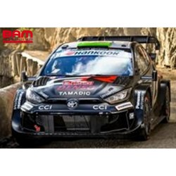SPARK S6889 TOYOTA GR Yaris Rally1 N°33 TOYOTA GAZOO Racing WRT 2ème Rallye Monte Carlo 2025 E. Evans - S. Martin 1/43