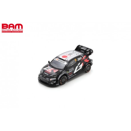 SPARK S6892 TOYOTA GR Yaris Rally1 N°18 TOYOTA GAZOO Racing WRT Rallye Monte Carlo 2025 T. Katsuta – A.Johnston 1/43