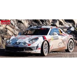 SPARK S6896 ALPINE A110 Rally RGT N°68 Chazel Technologies Course 2ème RGT Rallye Monte Carlo 2025 1/43