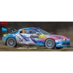SPARK S6898 ALPINE A110 Rally RGT N°70 Bastien Heron Racing 3ème RGT Rallye Monte Carlo 2025 C. Berard - C. Bernabo 1/43