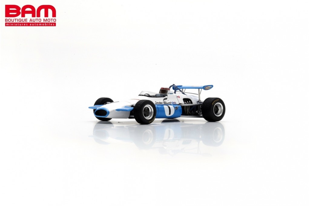 Schaalmodel Brabham Bt26 N°5 3Ème Gp Allemagne 1968 Jochen Rindt 1/43