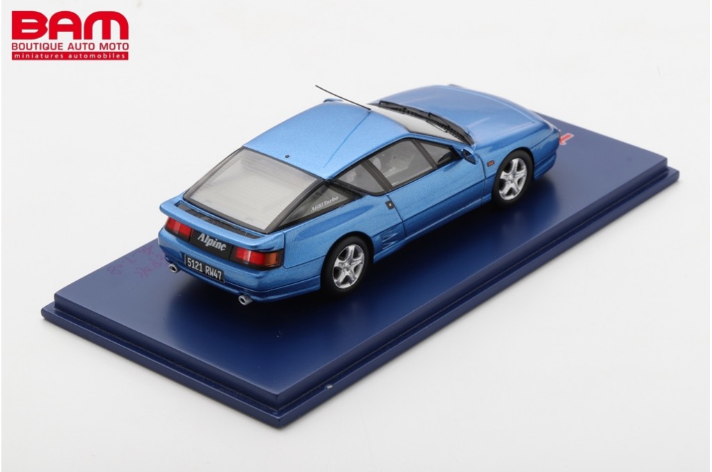 Minia-Cars 43 Résine 1/43 - Alpine Renault A610 Turbo Beue