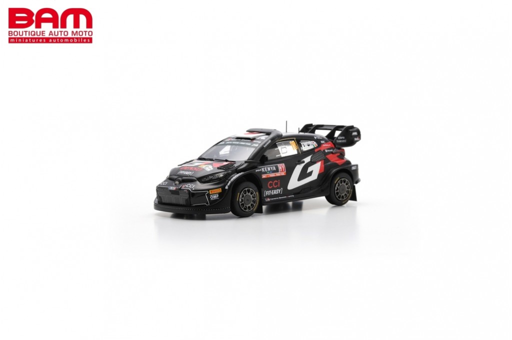 Spark S6853 TOYOTA GR Yaris Rally1 HYBRID, No.18 Toyota Gazoo Racing WRT, 7th Rally Monte Carlo 2024, T. Katsuta - A.Johnston