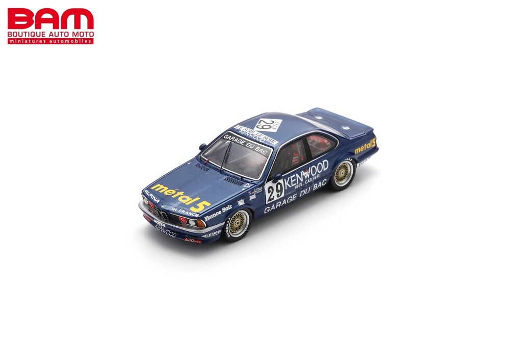 ミニカー　1/43 BMW 635 Csi 24H Spa 1983 H.J.Stuck-W.Brun-H.Grohs #3 [SB653] BMW 635 Csi No.3 24H Spa 1983 H.J.Stuck-W.Brun-H.Grohs