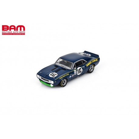 SPARK US246 CHEVROLET Camaro N°16 4ème 12H Sebring 1968 -C. Fisher - J. Welch - B. Johnson (300ex)