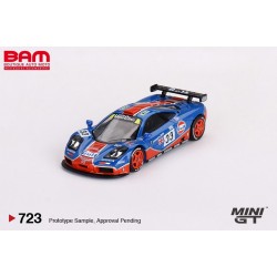MINI GT MGT00723-L MCLAREN F1 GTR n°33 9ème 24H Le Mans 1996 J.J. Lehto - J. Weaver - R. Bellm (1/64)