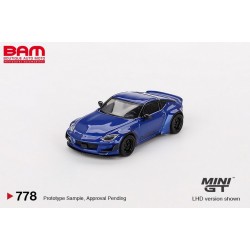 MINI GT MGT00778-L NISSAN Z Pandem Seiran Blue 2024 1/64