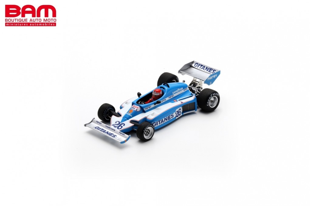 SPARK S3984 LIGIER JS7 N°26 Test Zandvoort 1977 Niki Lauda (1/43