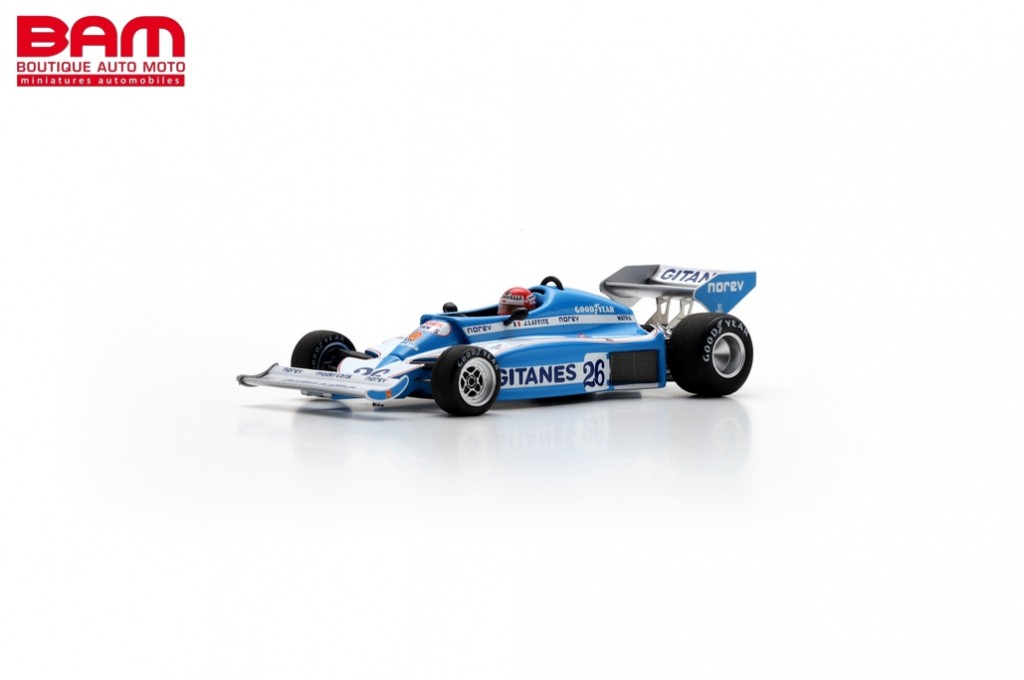 SPARK S3984 LIGIER JS7 N°26 Test Zandvoort 1977 Niki Lauda (1/43