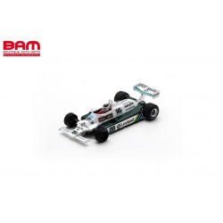 SPARK S6993 WILLIAMS FW07B N°28 Vainqueur GP Monaco 1980 Carlos Reutemann (1/43)