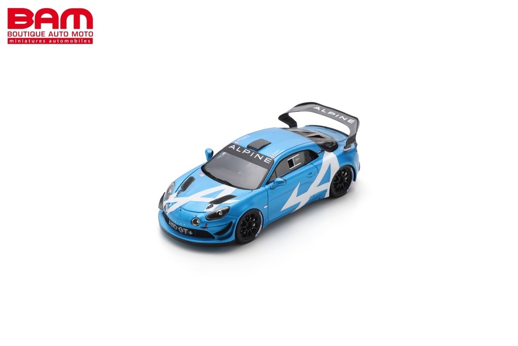 1/43 Spark 2024 Alpine A110 Rally RGT No.60 Chazel Technologies Course 4th RGT Rally Monte Carlo A. Fumal - J. Escartefigue Car Model
