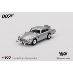 MINI GT MGT00900-007F ASTON MARTIN DB5 Goldfinger packaging version française 1965 (1/64)