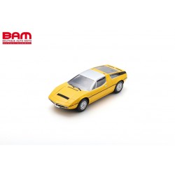 SCHUCO 18U00087 Maserati Bora 1971 - Yellow (1/18)