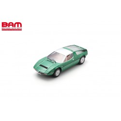 SCHUCO 18U00088 MASERATI Bora 1971 - Light Metallic Green (1/18)