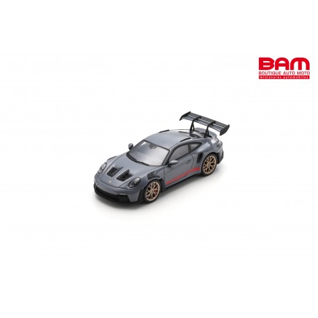 SCHUCO 43U00001 PORSCHE 911 GT3 RS (992) 2022- Arctic grey (1/43)