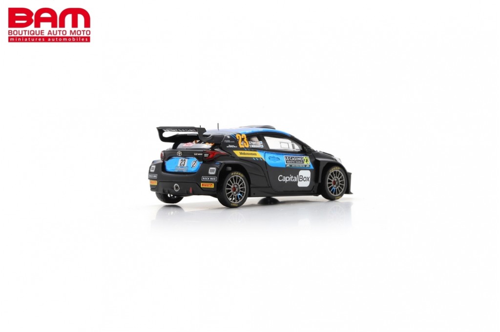 Modèle Réduit 1:43 SPARK Toyota GR Yaris Rally 2 #23 Monte Carlo 2024 – Collection