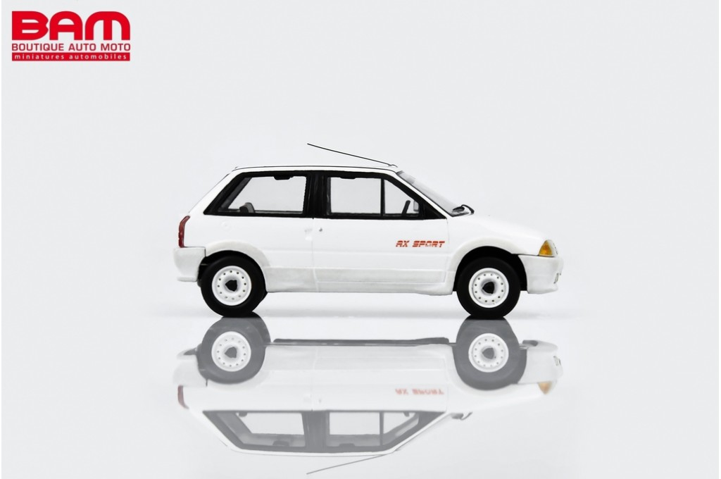 Miniature CITROEN AX Sport 1987 blanche limitée à 1000 exemplaires ODEON ODE050 | Collect World