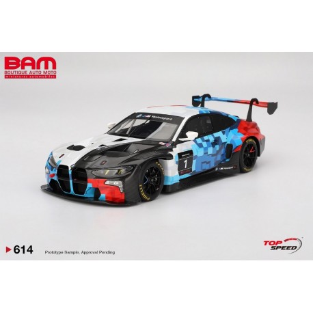 TOP SPEED TS0614 BMW M4 (G82) GT3 EVO Présentation 2024 (1/18)