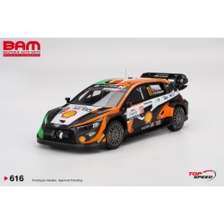 TOP SPEED TS0616 HYUNDAI I20 N Rally1 N°11 Power Stage Rallye Croatie 2023 T. Neuville - M. Wydaeghe (1/18)