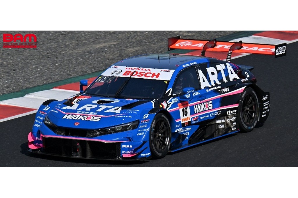 SPARK 43SGT25016 HONDA CIVIC TYPE R-GT N°16 ARTA MUGEN GT500 SUPER