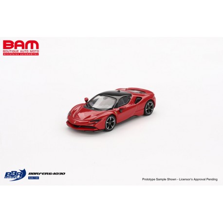 BBR BBRFER64030 FERRARI SF90 Rosso Corsa 2024 (1/64)