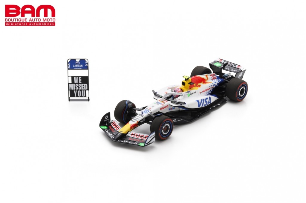 新品】ミニカー 1/43 Racing Bulls VCARB 02 Visa Cash App Racing
