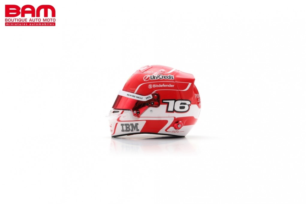 Charles Leclerc | Casquettes et casques F1 signés et