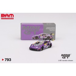 MINI GT MGT00793-L PORSCHE 911 (992) GT3 R N°27 Hubauto Racing 70ème Grand Prix de Macau 2023 Kévin Estre 1/64