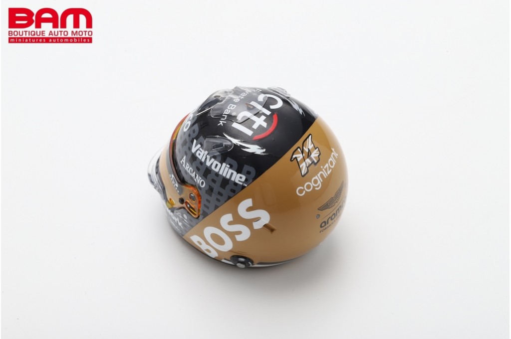 Casque Fernando Alonso GP Grande-Bretagne 2024 – Spark 1/5 – F1 – Édition Limitée