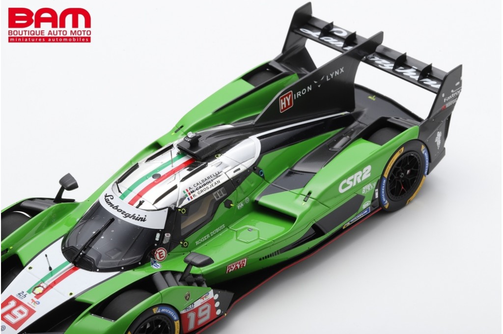 SPARK 18S647 LAMBORGHINI SC63 N°19 LAMBORGHINI IRON LYNX 24H Le
