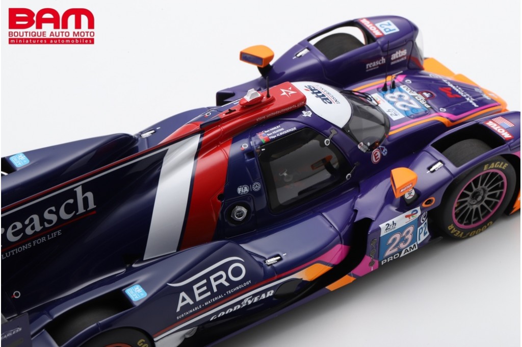 Spark S9134 ORECA 07 Gibson N°23 – 24H Le Mans – UNITED AUTOSPORTS – 1/43